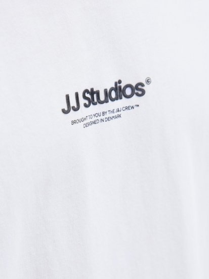 Jack & Jones Soho T-Shirt White - T-skjorter - Store T-skjorter - 2XL-14XL