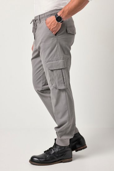 JP1880 Cargo Pants Flexnamic Modern Fit Grey - Jeans og bukser - Store Bukser og Store Jeans