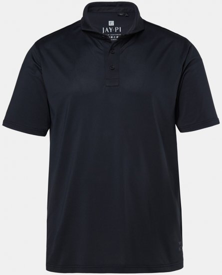 JAY-PI Quickdry Polo Short Sleeve Black - Polo- & piqueskjorter - Poloskjorte i store størrelser - 2XL-8XL