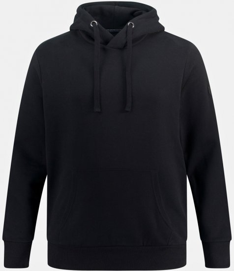 JAY-PI Hoodie with Soft Brushed Interior Black - Gensere og hettegensere - Store hettegensere - 2XL-14XL