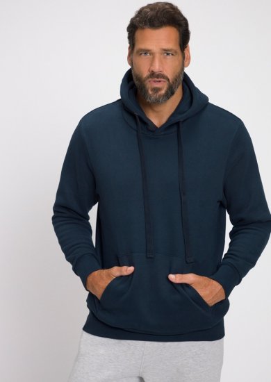 JAY-PI Hoodie with Soft Brushed Interior Navy - Gensere og hettegensere - Store hettegensere - 2XL-14XL