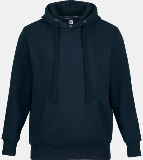 JAY-PI Hoodie with Soft Brushed Interior Navy - Gensere og hettegensere - Store hettegensere - 2XL-14XL