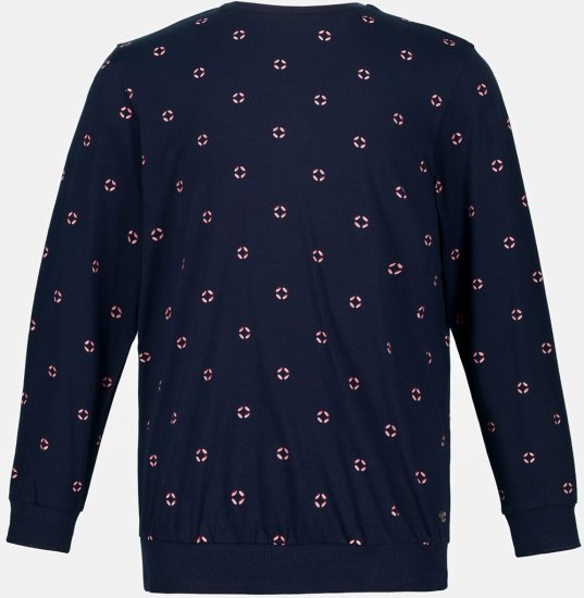 JP1880 Two-piece Pyjamas Long Sleeve and Long Trousers Navy - Undertøy & badetøy - Undertøy store størrelser 
