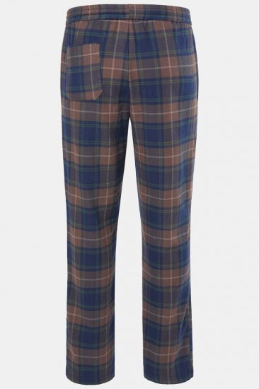 JP1880 Pyjama Trousers Flannel Check Brown - Undertøy & badetøy - Undertøy store størrelser 