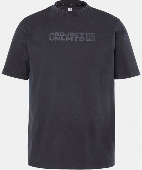 JAY-PI Flexnamic Vintage T-Shirt Black - T-skjorter - Store T-skjorter - 2XL-14XL