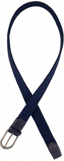 Ulla Popken Elastic Belt Blue - Damebelter i store størrelser - 