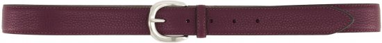 Ulla Popken Classic Belt Purple - Damebelter i store størrelser - 