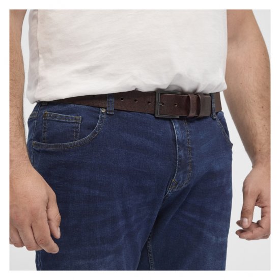 North Latitude Belt Dark Brown - Belter - Lange belter - W40-W70/2XL-8XL