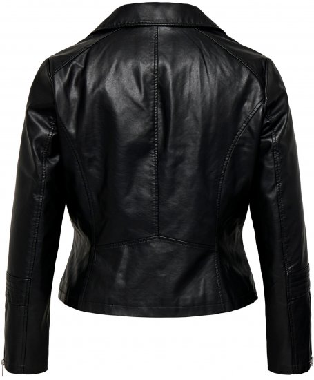 Only Carmakoma Emmy Biker Jacket Black - Skinnjakker - 