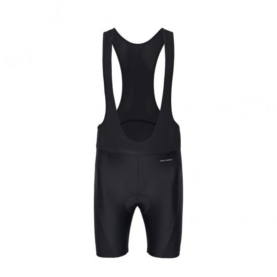 North Latitude Sport Bike Shorts With Suspenders Black - Sykleklær - 