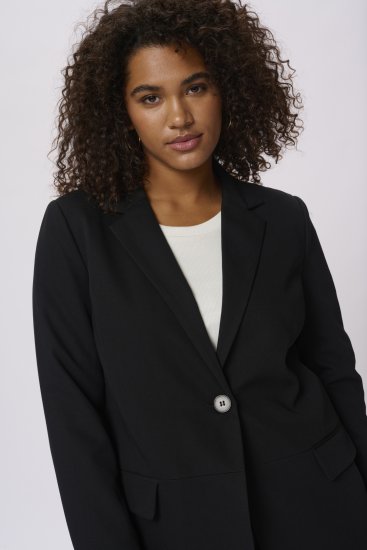 Kaffe Curve Sakira Blazer Svart - Blazere - 