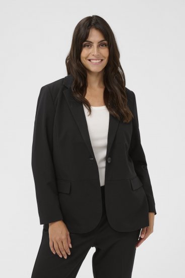Kaffe Curve Sakira Blazer Svart - Blazere - 