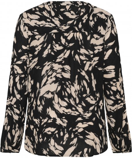 Kaffe Curve Mila Ami Bluse Svart - Bluser & tunikaer - 