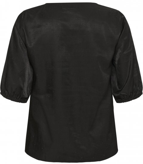 Kaffe Curve Ada Blouse Black - Bluser - 