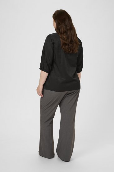Kaffe Curve Ada Blouse Black - Bluser - 