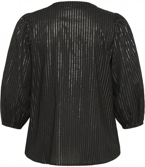 Kaffe Curve Luisa Blouse Black Deep - Bluser - 