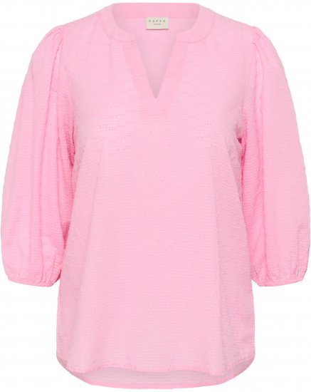 Kaffe Curve Penelopia Blouse Pink Frosting - Bluser - 
