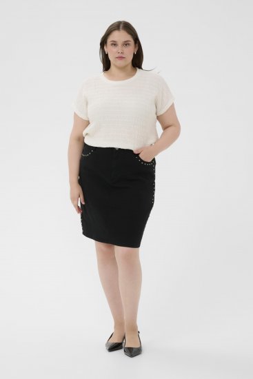 Kaffe Curve Felice Blouse Chalk - Bluser - 