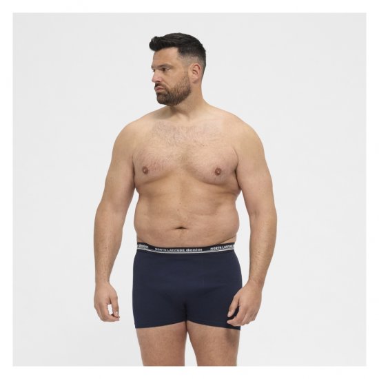 North Latitude 5-Pack Boxershorts Navy - Boxershorts - Boksershorts for menn i store størrelser