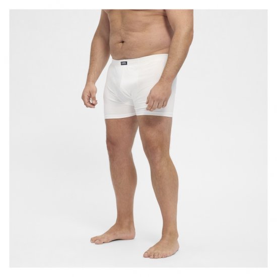 North Latitude Trunks Underwear White - Boxershorts - Boksershorts for menn i store størrelser
