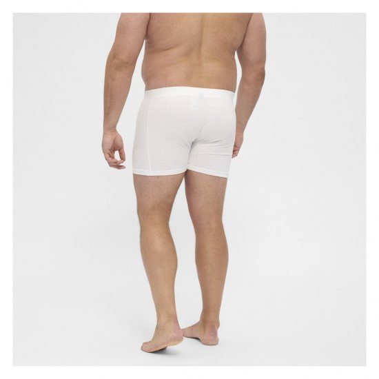 North Latitude Trunks Underwear White - Boxershorts - Boksershorts for menn i store størrelser