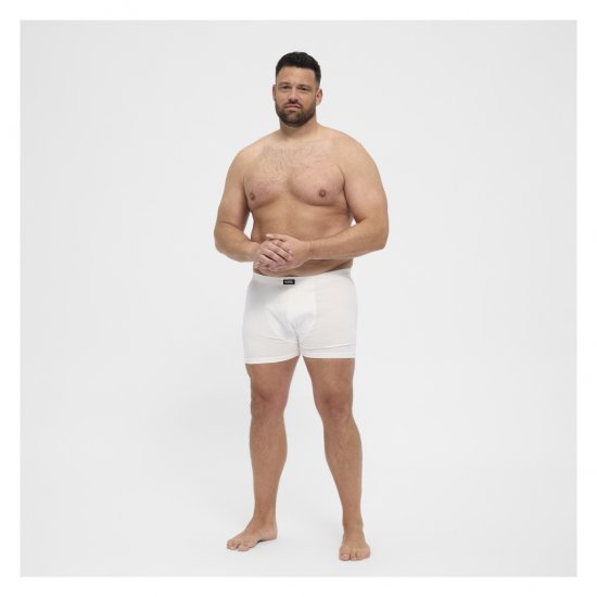 North Latitude Trunks Underwear White - Boxershorts - Boksershorts for menn i store størrelser