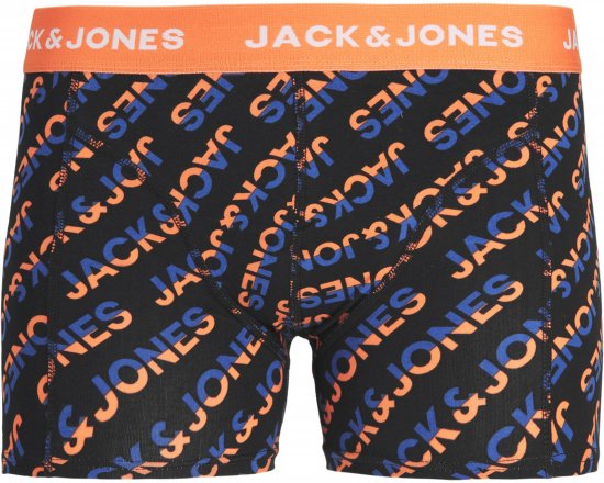 Jack & Jones Logo Trunks 3-Pack Navy Blazer - Undertøy & badetøy - Undertøy store størrelser 
