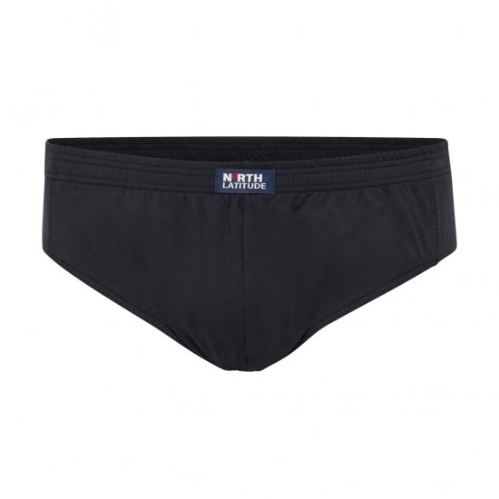 North Latitude Brief Underwear Black - Herretrusser - Truser i store størrelser
