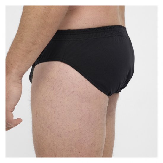 North Latitude Brief Underwear Black - Herretrusser - Truser i store størrelser