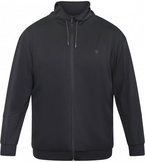 North Latitude 61325 Cardigan med Hette Svart - Gensere og hettegensere - Store hettegensere - 2XL-14XL