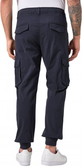 JP1880 Stretchy FLEXNAMIC Cargo Pants Navy - Cargobukser til menn i store størrelser - Cargobukser til menn i store størrelser