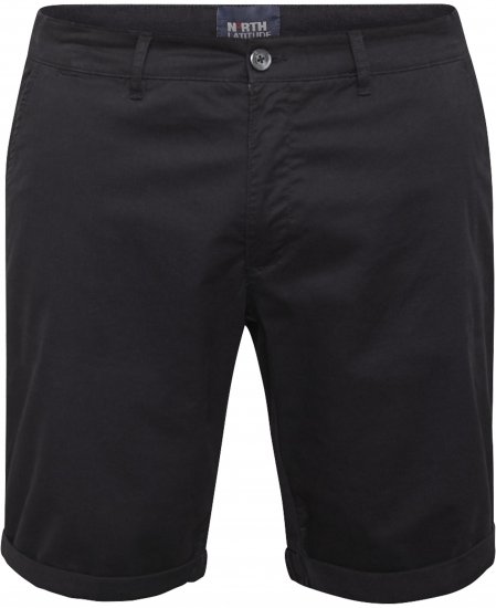 North Latitude 61147 Chinoshorts Svart - Shorts - Store shorts - W40-W60
