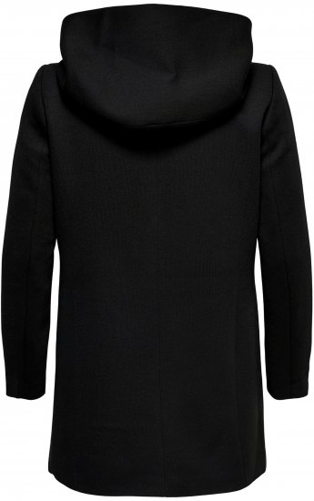 Only Carmakoma Sedona Light Coat Black - Vinterkåper - 