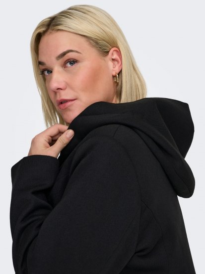 Only Carmakoma Sedona Light Coat Black - Vinterkåper - 