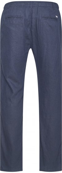 North Latitude 61155 Comfort Fit Linbukse Marineblå - Jeans og bukser - Store Bukser og Store Jeans