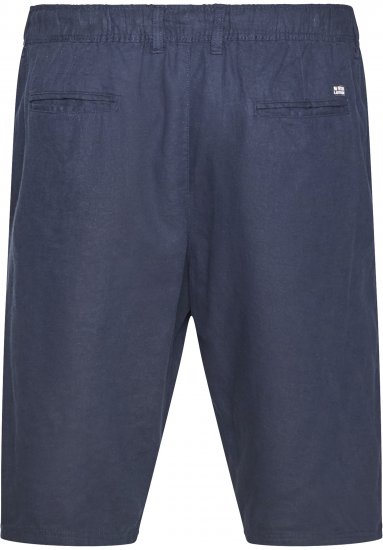 North Latitude 61154 Comfort Fit-shorts i Lin Marineblå - Shorts - Store shorts - W40-W60