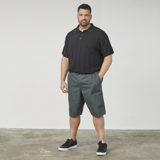 North Latitude 61336 Comfort Fit-shorts Mørkegrønn - Shorts - Store shorts - W40-W60