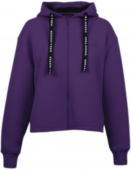 Nora Mikken GERTRUD Cropped Hoodie Purple - DAMEKLÆR XS-XXL - 