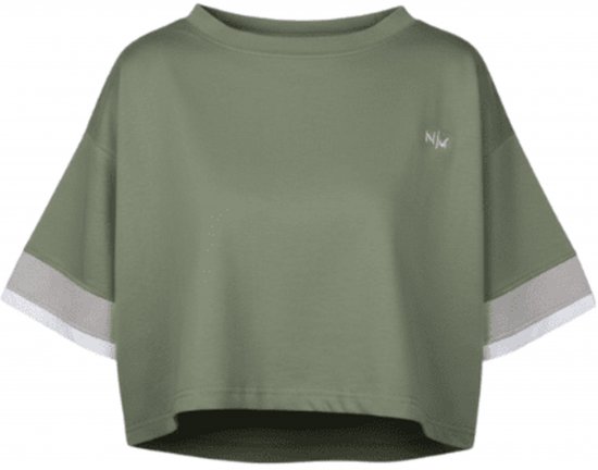 Nora Mikken AGNES Crop Top Green - T-skjorter - 