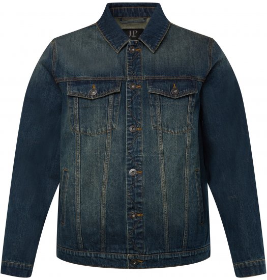 JP1880 Denim Jacket Dark Blue Denim - Jakker - Store jakker - 2XL-12XL