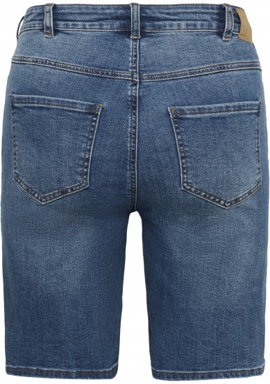 Kaffe Curve Emila Denim Shorts Blue - Kaffe Curve - 