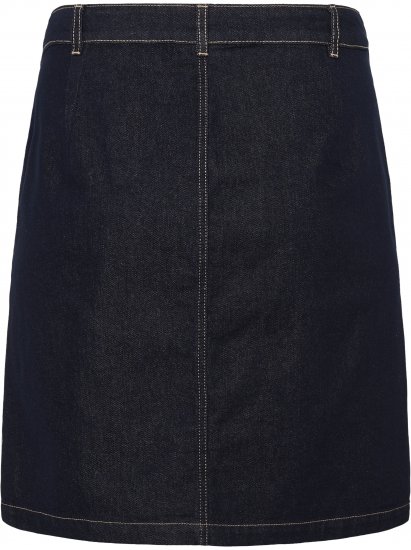 Kaffe Curve Roria Denim Skirt Dark Blue - Skjørt - 