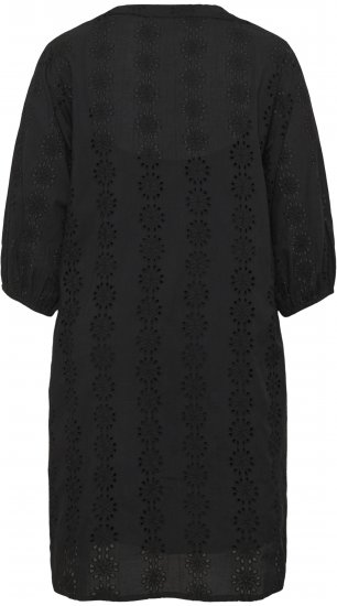 Kaffe Curve Dina Dress Black Deep - Midikjoler - 