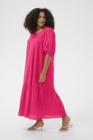 Kaffe Curve Thea Dress Beetroot Purple - Kjoler - 