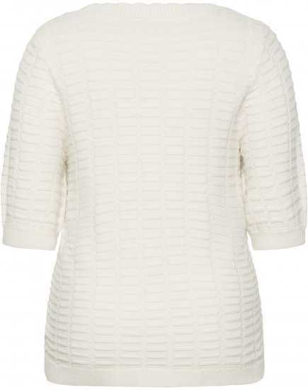 Kaffe Curve Lotia Pullover Chalk - Strikkegensere - 