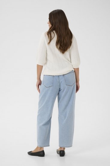 Kaffe Curve Lotia Pullover Chalk - Strikkegensere - 