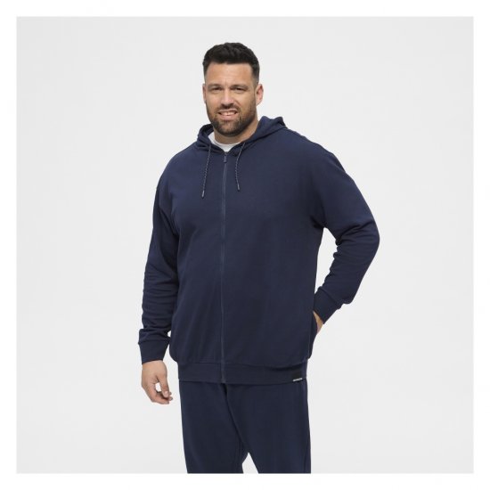 North Latitude Full Zip Hoodie Navy - Gensere og hettegensere - Store hettegensere - 2XL-14XL