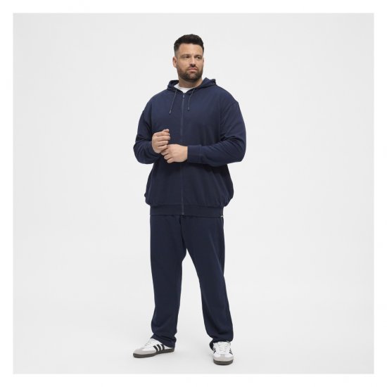 North Latitude Full Zip Hoodie Navy - Gensere og hettegensere - Store hettegensere - 2XL-14XL