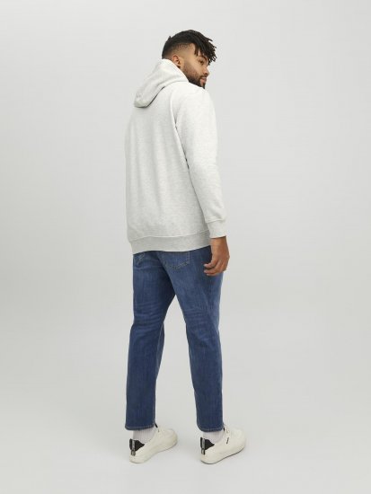 Jack & Jones Codyy Hoodie White - Gensere og hettegensere - Store hettegensere - 2XL-14XL