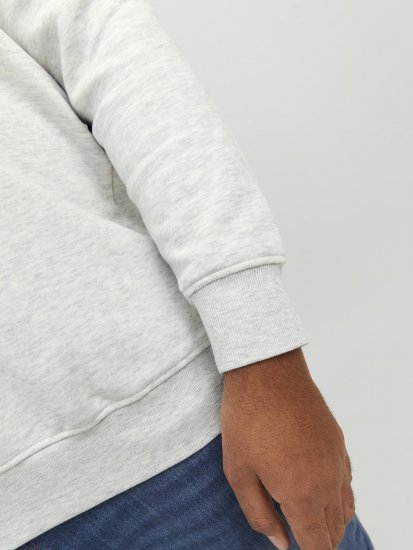 Jack & Jones Codyy Hoodie White - Gensere og hettegensere - Store hettegensere - 2XL-14XL